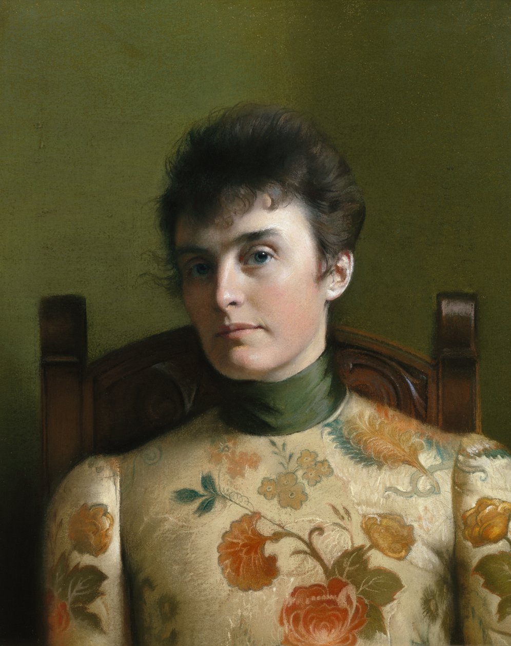 Katti Anker Møller (1868-1945) (målning) av Asta Nørregaard