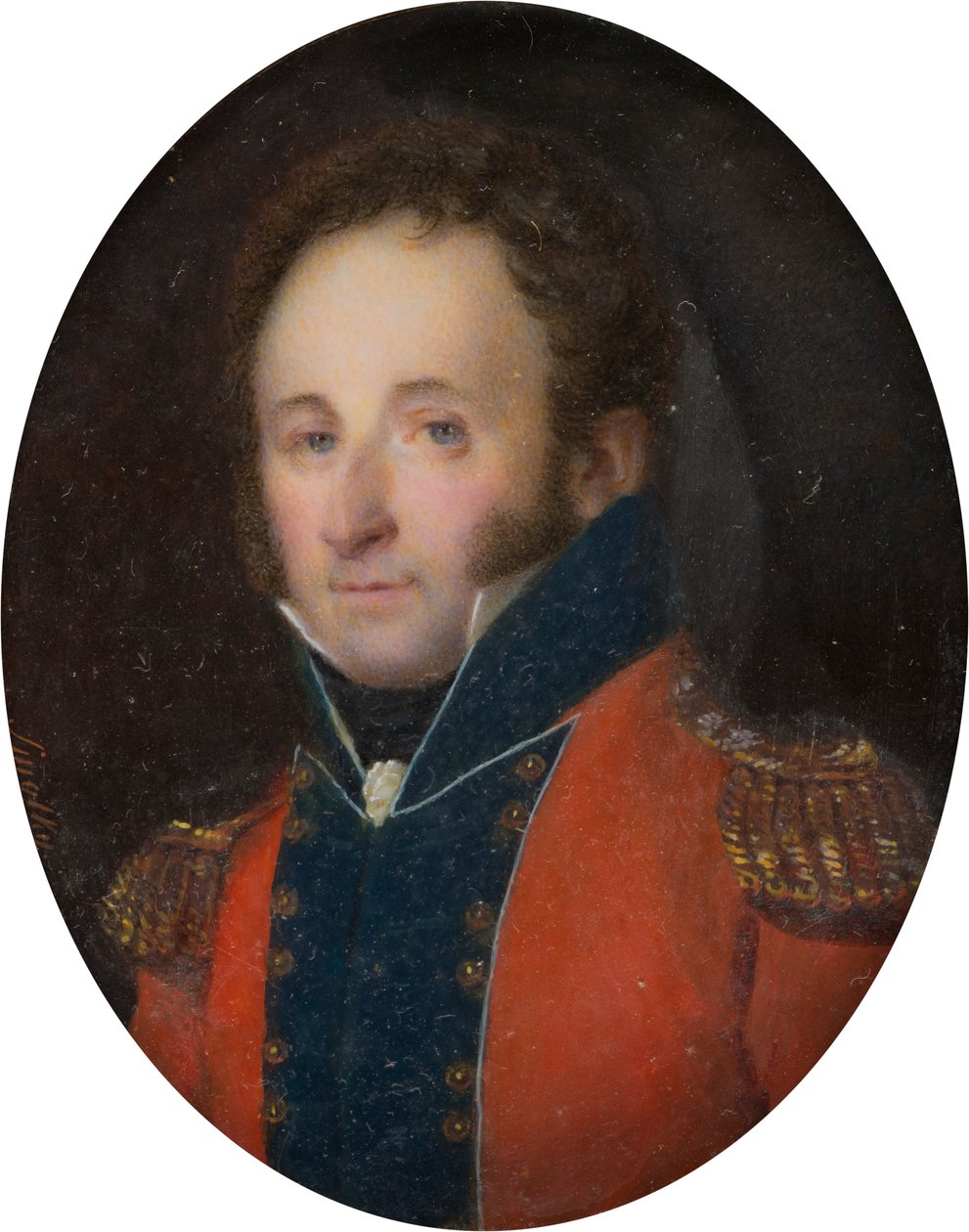 Porträtt av Orlando, ca 1:e jarl av Bradford (1762-1825), ca 1782-1811 (olja och duk) av Athanasius Smolky