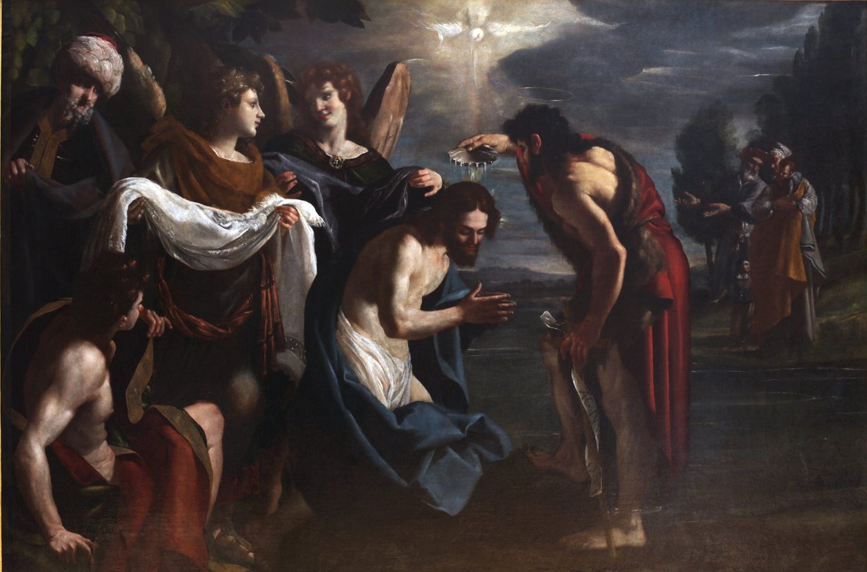 Kristi dop av Attributed to Emilio Savonanzi