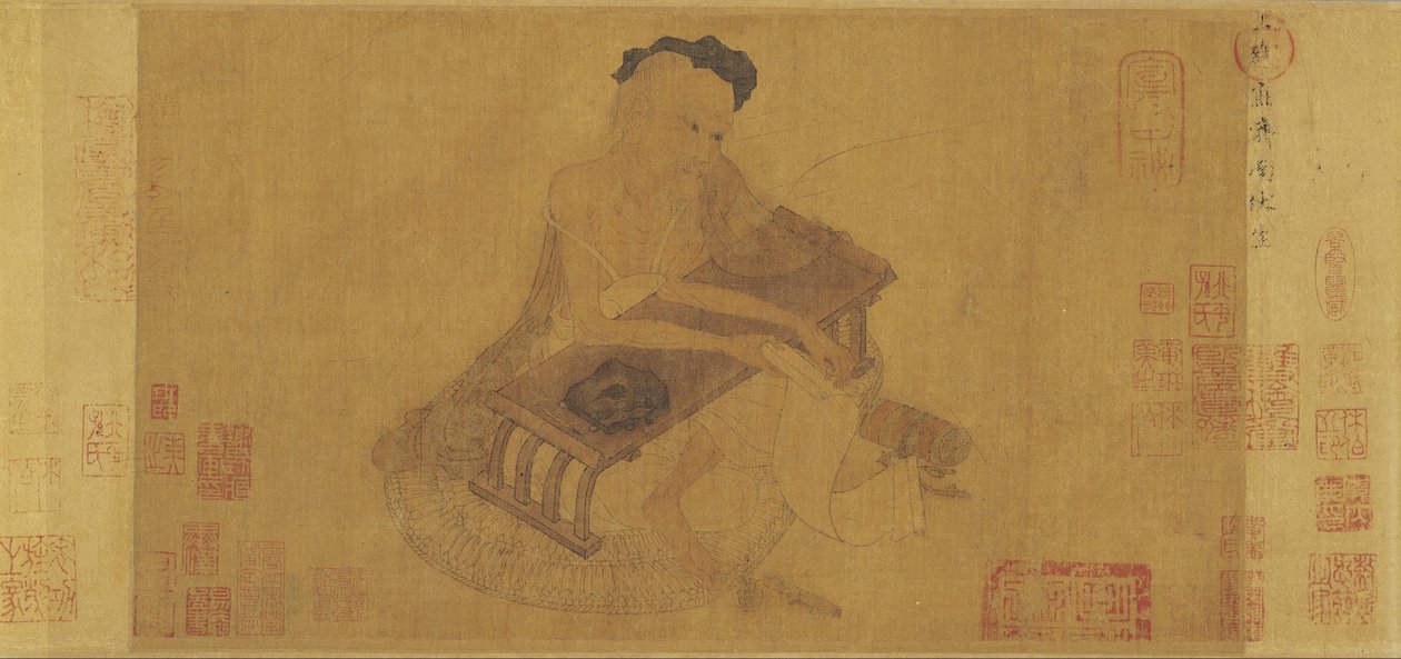 Fu Sheng Expounding he Classic av Attributed to Zhang Sengyao
