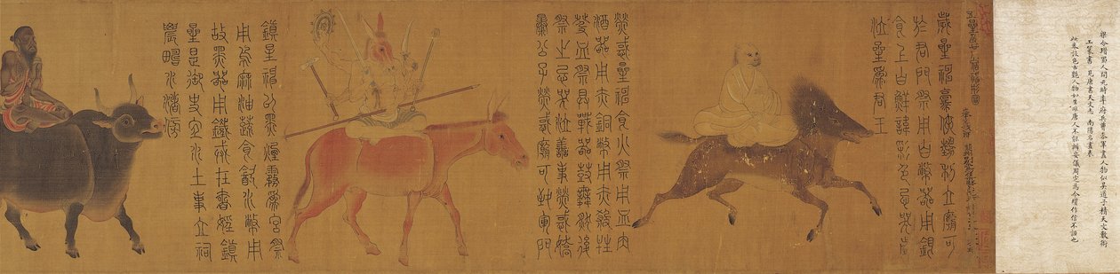 The Five Planets and Twenty-Eight Constellations av Attributed to Zhang Sengyao