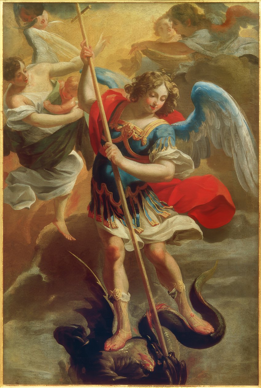 Ärkeängeln Mikael av Aubin Vouet