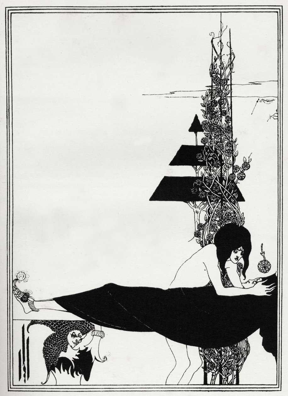En platonsk klagan av Aubrey Beardsley