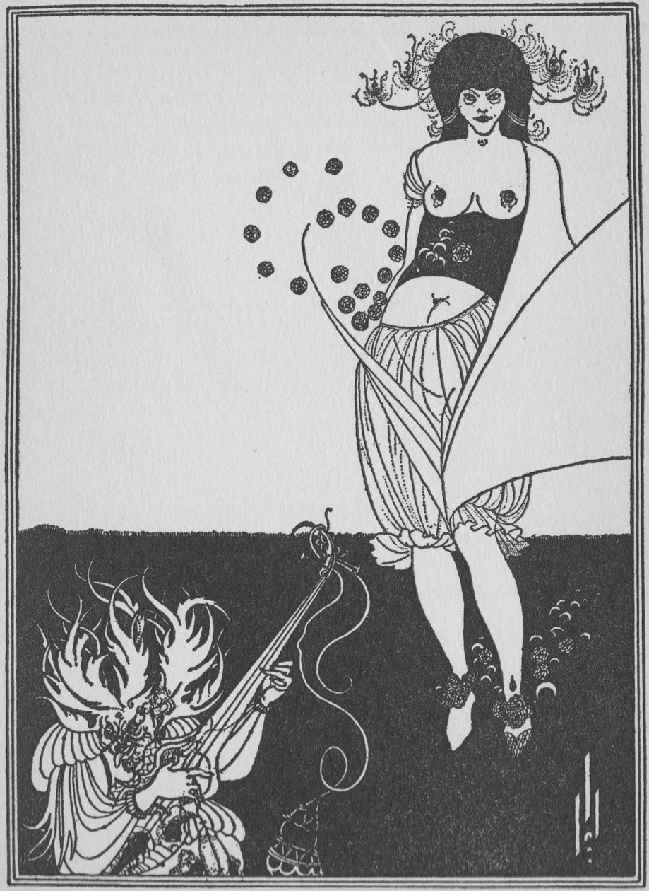 The Stomach Dance, 1896 av Aubrey Beardsley