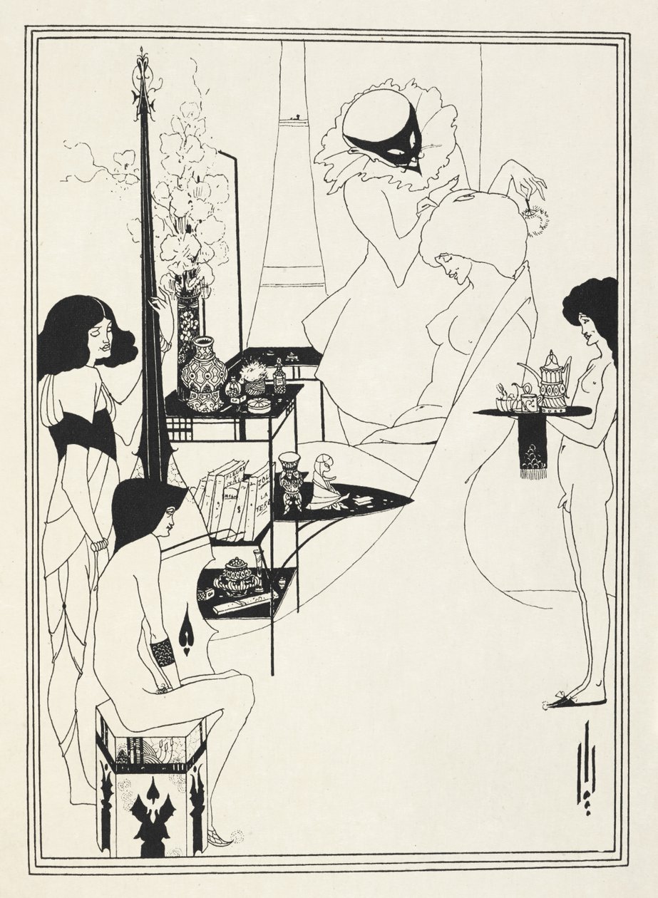 Illustration till "Salome" av Oscar Wilde av Aubrey (after) Beardsley