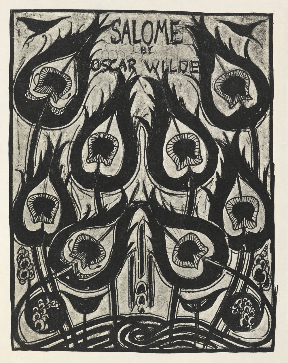 Illustration till "Salome" av Oscar Wilde av Aubrey (after) Beardsley