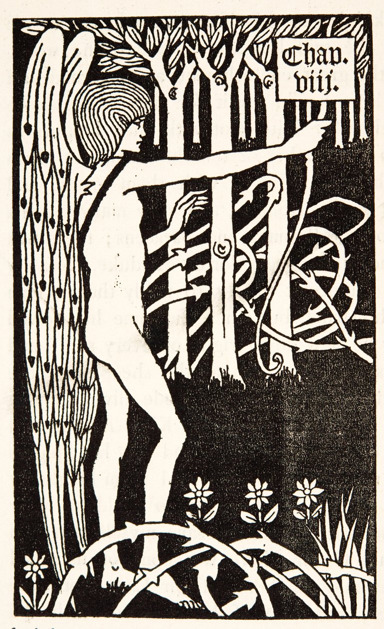 Kapitelrubrik av Aubrey Beardsley