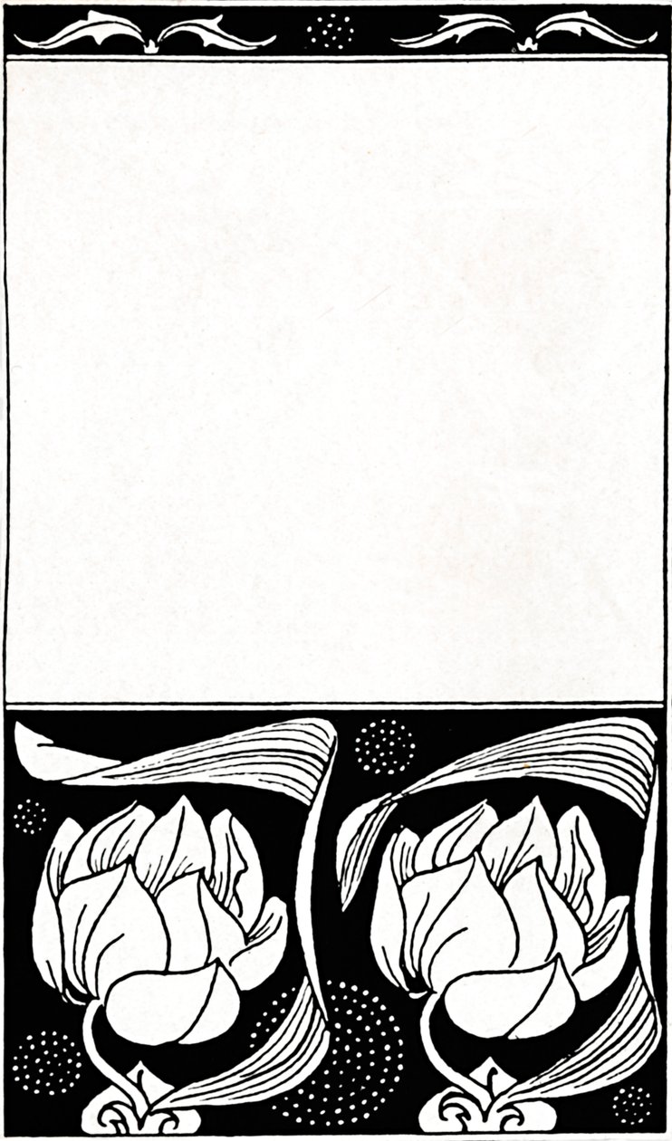 Design för omslaget till The Woman Who Died, 1914 av Aubrey Beardsley