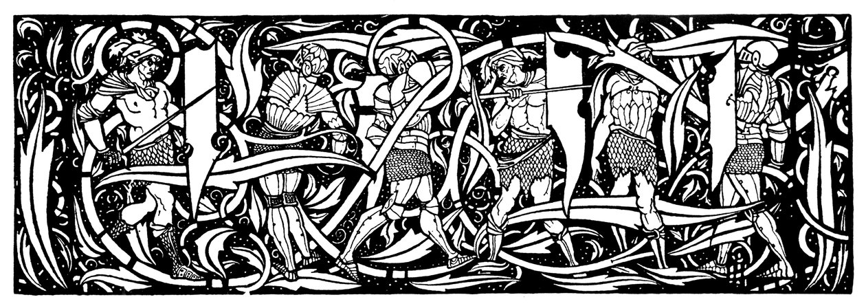 Huvudstycke, en illustration från 