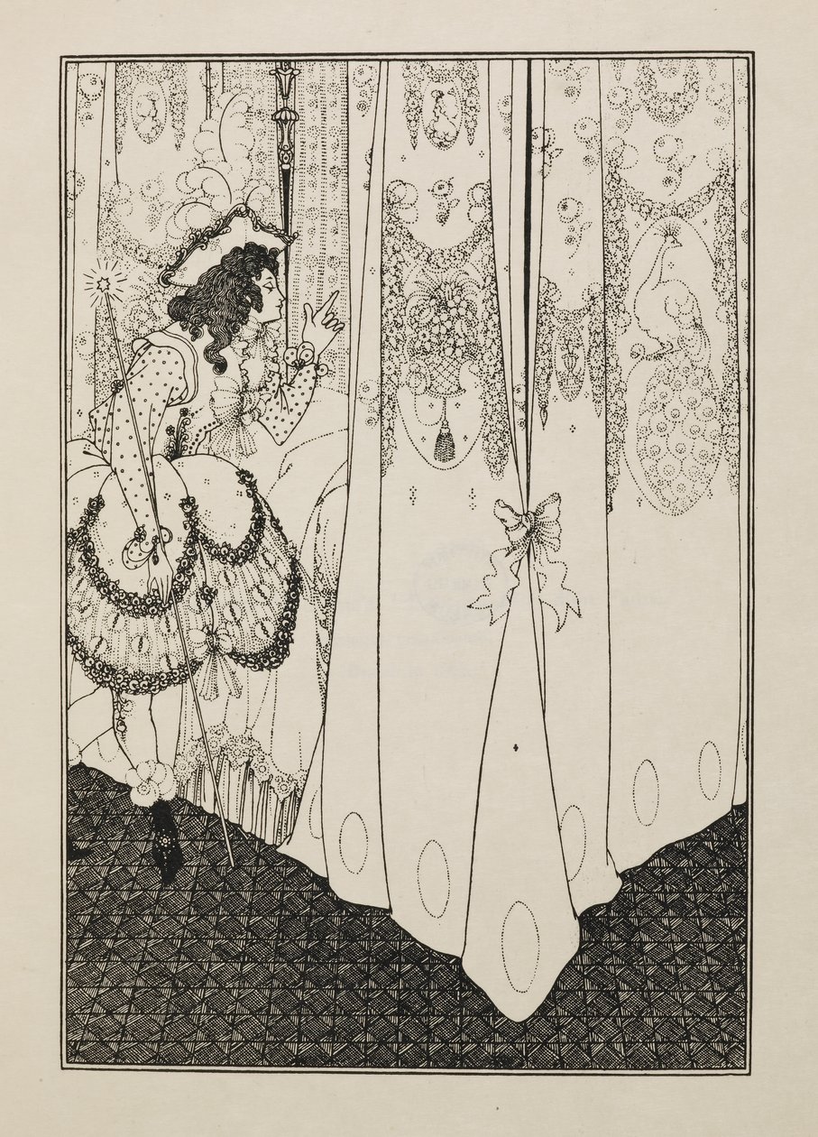 Drömmen från en bok med femtio teckningar av Aubrey Beardsley