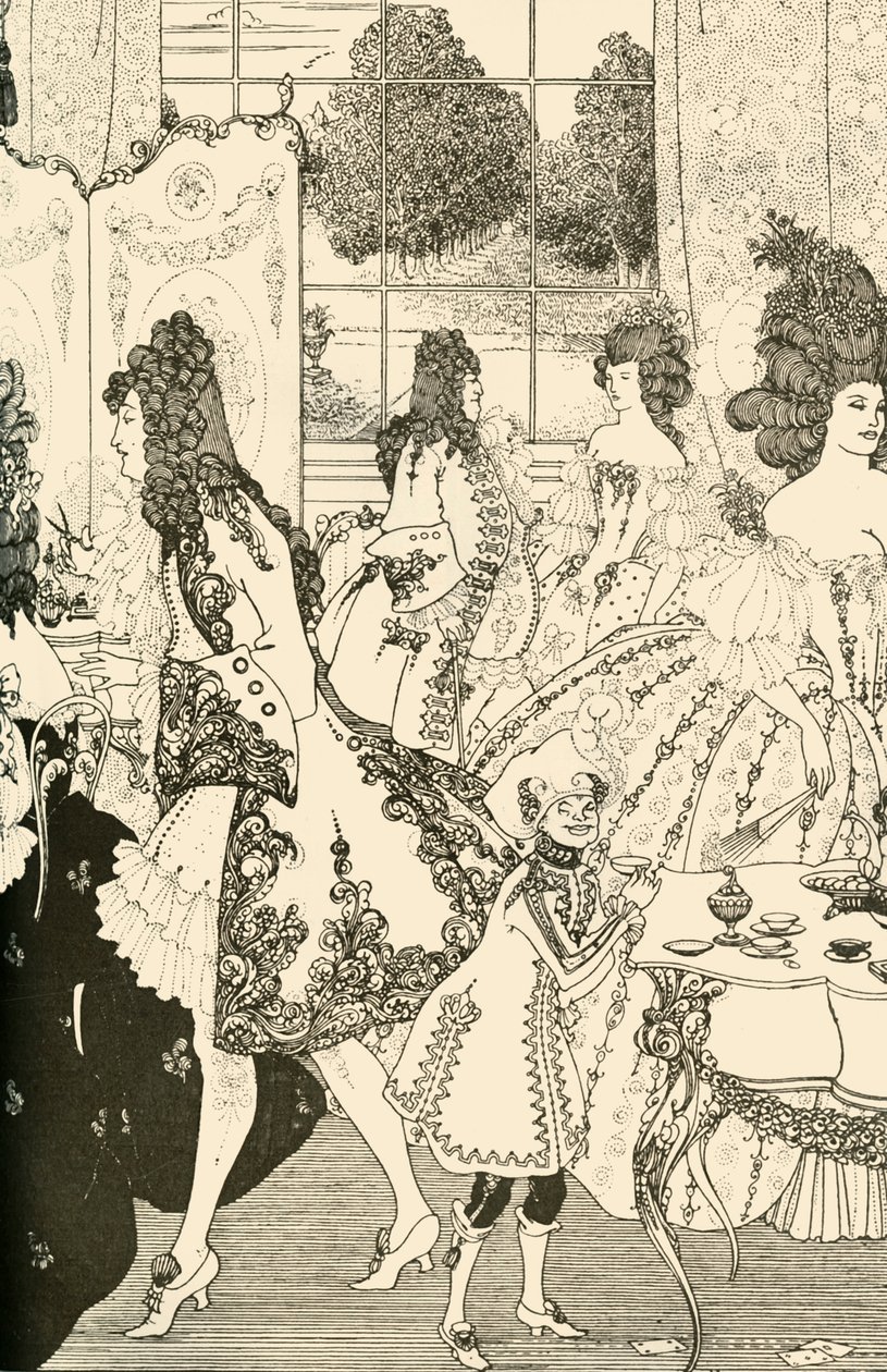 Låsets våldtäkt, 1896, 1928. av Aubrey Beardsley