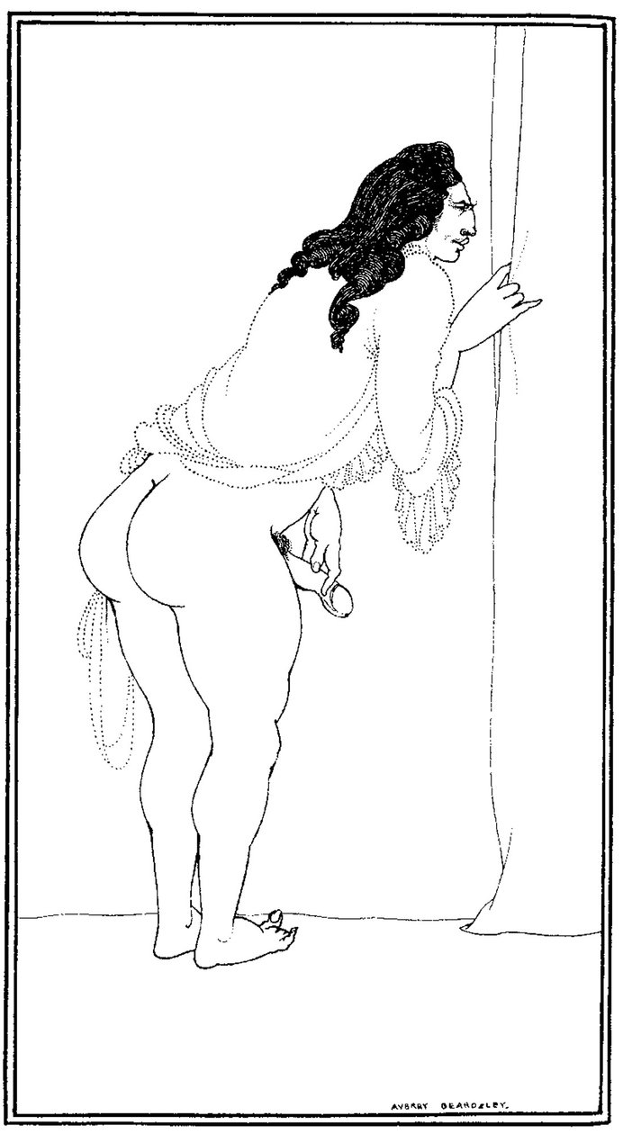Den otåliga äktenskapsbrytaren, 1897 av Aubrey Beardsley