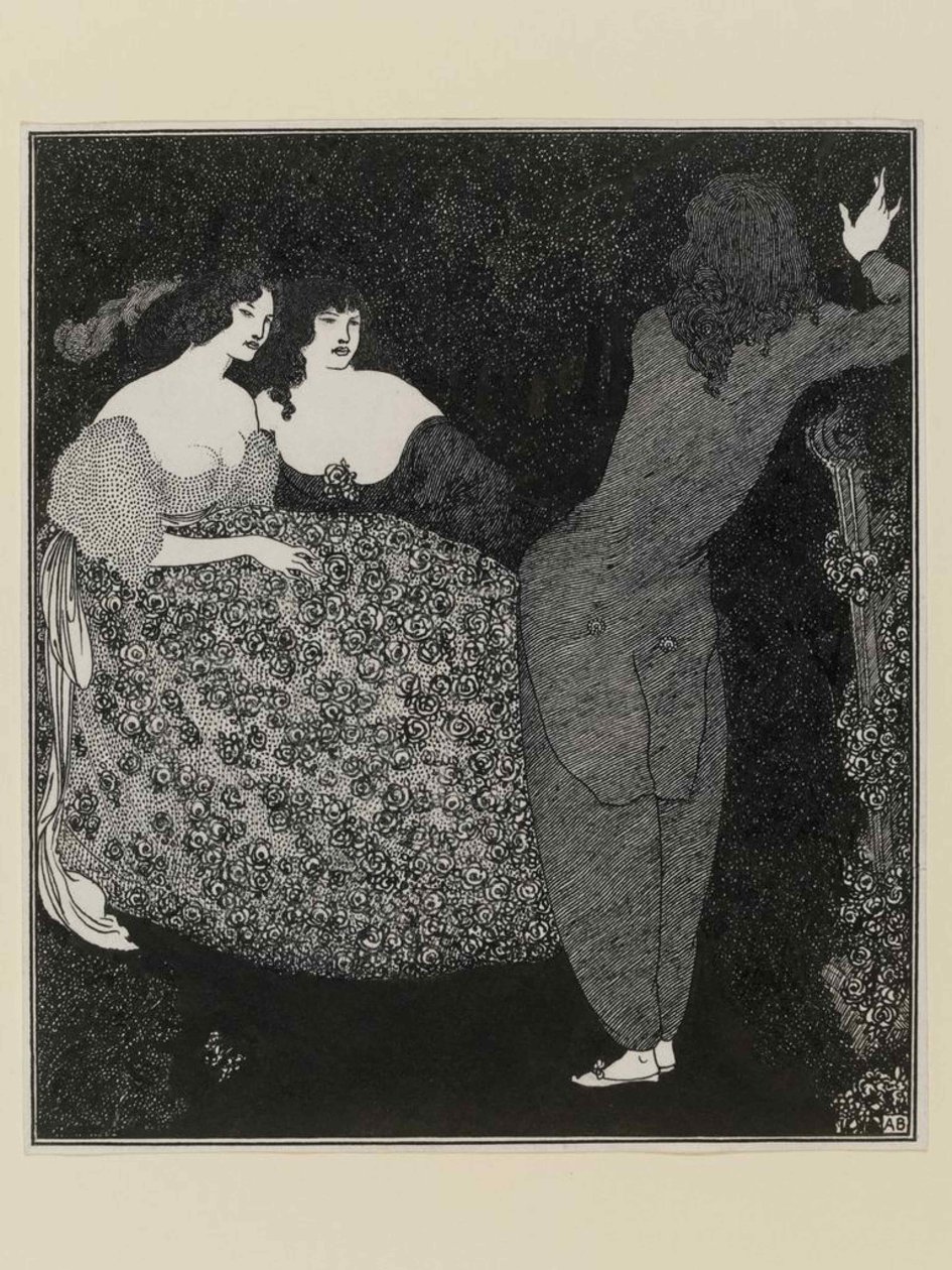 Tristan och Isolde, 1896. av Aubrey Beardsley