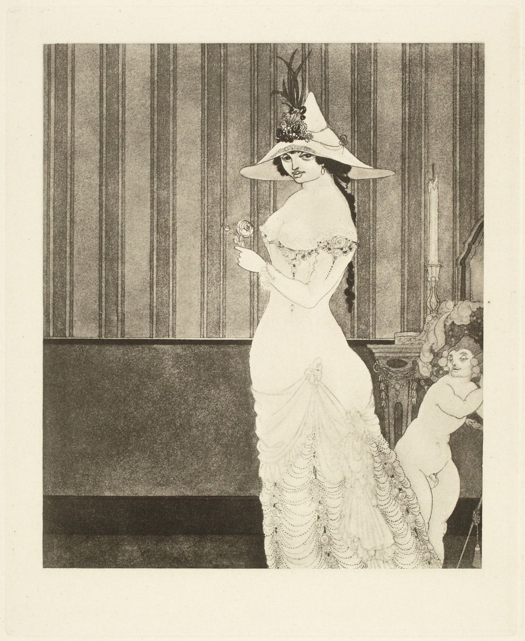 Kvinna av Aubrey Beardsley