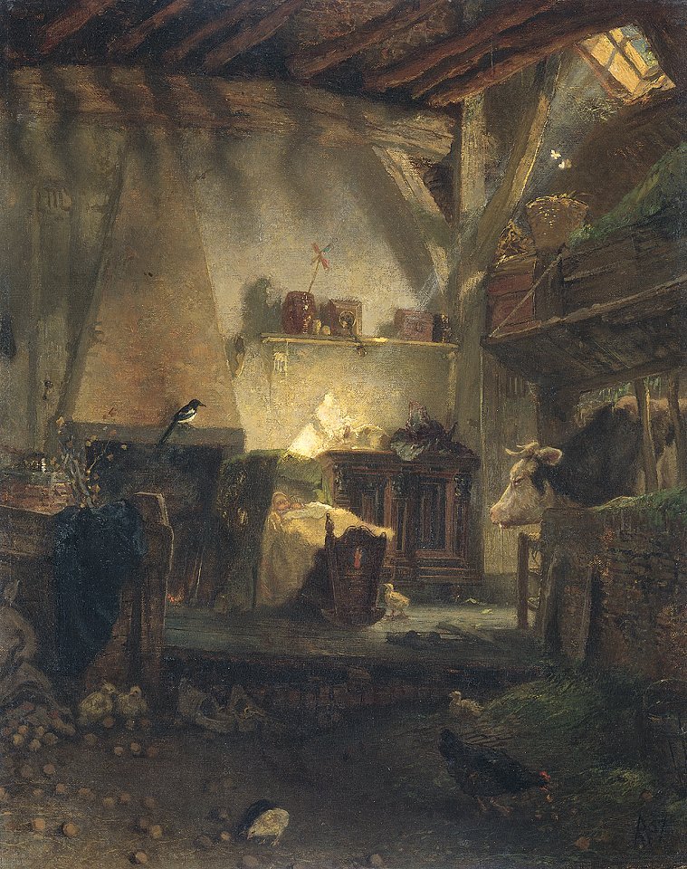 The well-guarded child   av August Allebe