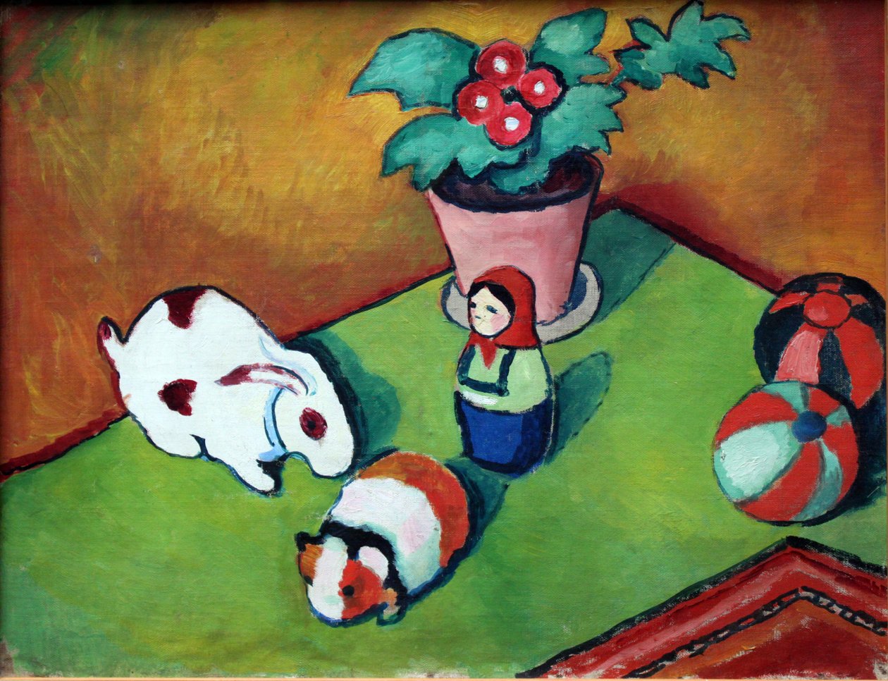 Little Walter`s Toys av August Macke