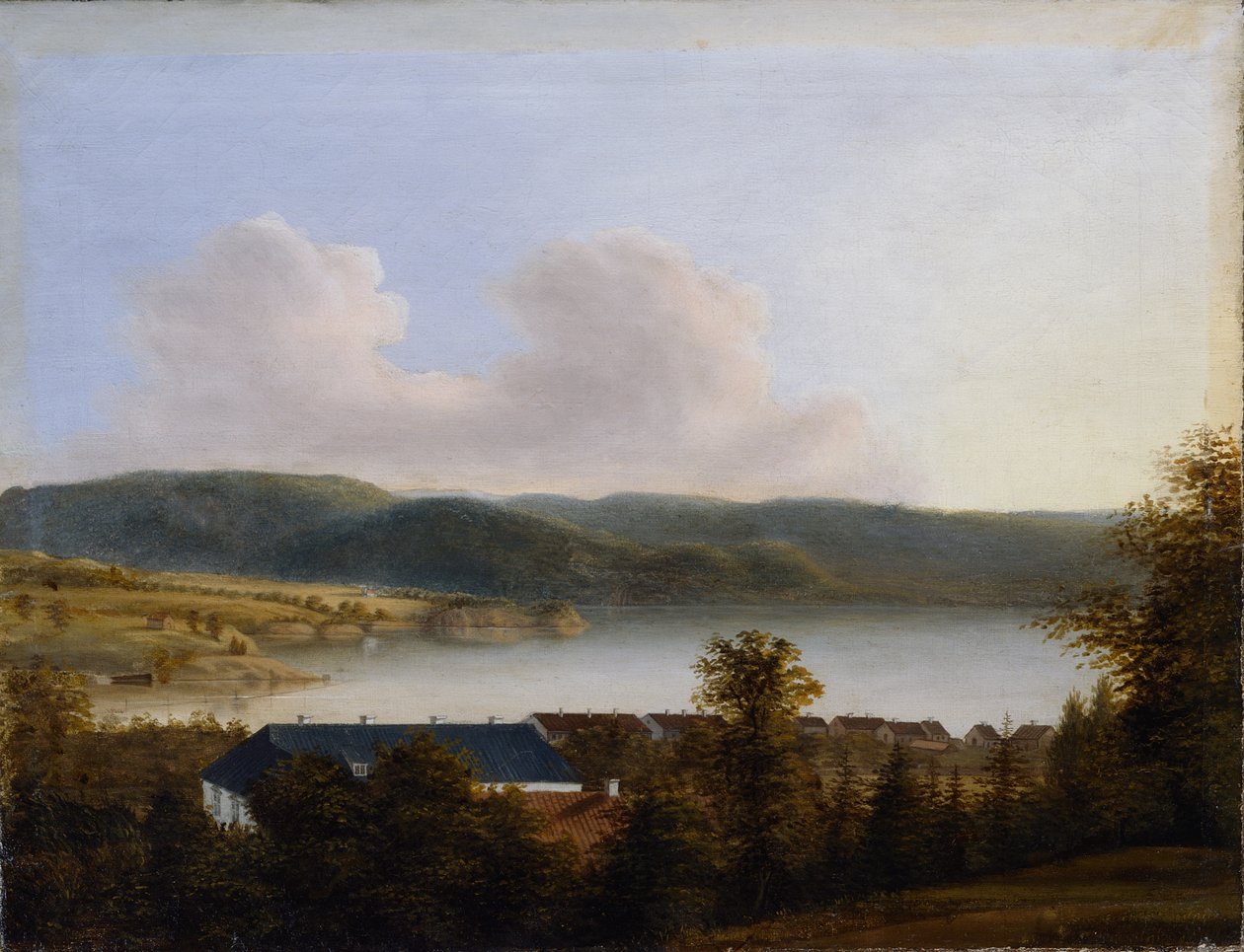 Utsikt över Norsjö av August Cappelen