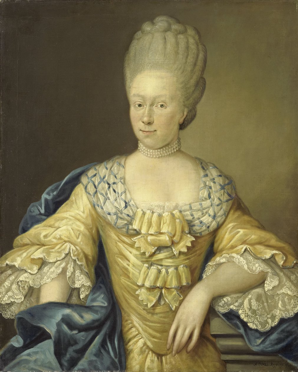 Adriana Johanna van Heusden, Hustru till Johan Arnold Zoutman av August Christian Hauck