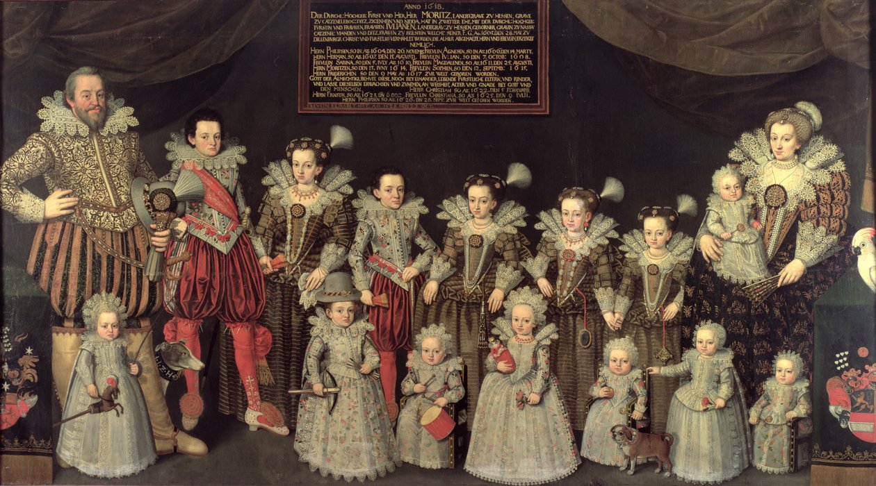 Moritz the Learned and his Family,  av August Erich