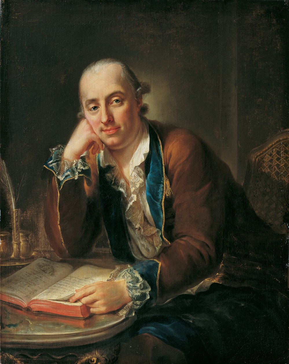 Johann Nepomuk kejserlig riddare av Humbourg av August Friedrich Oelenhainz