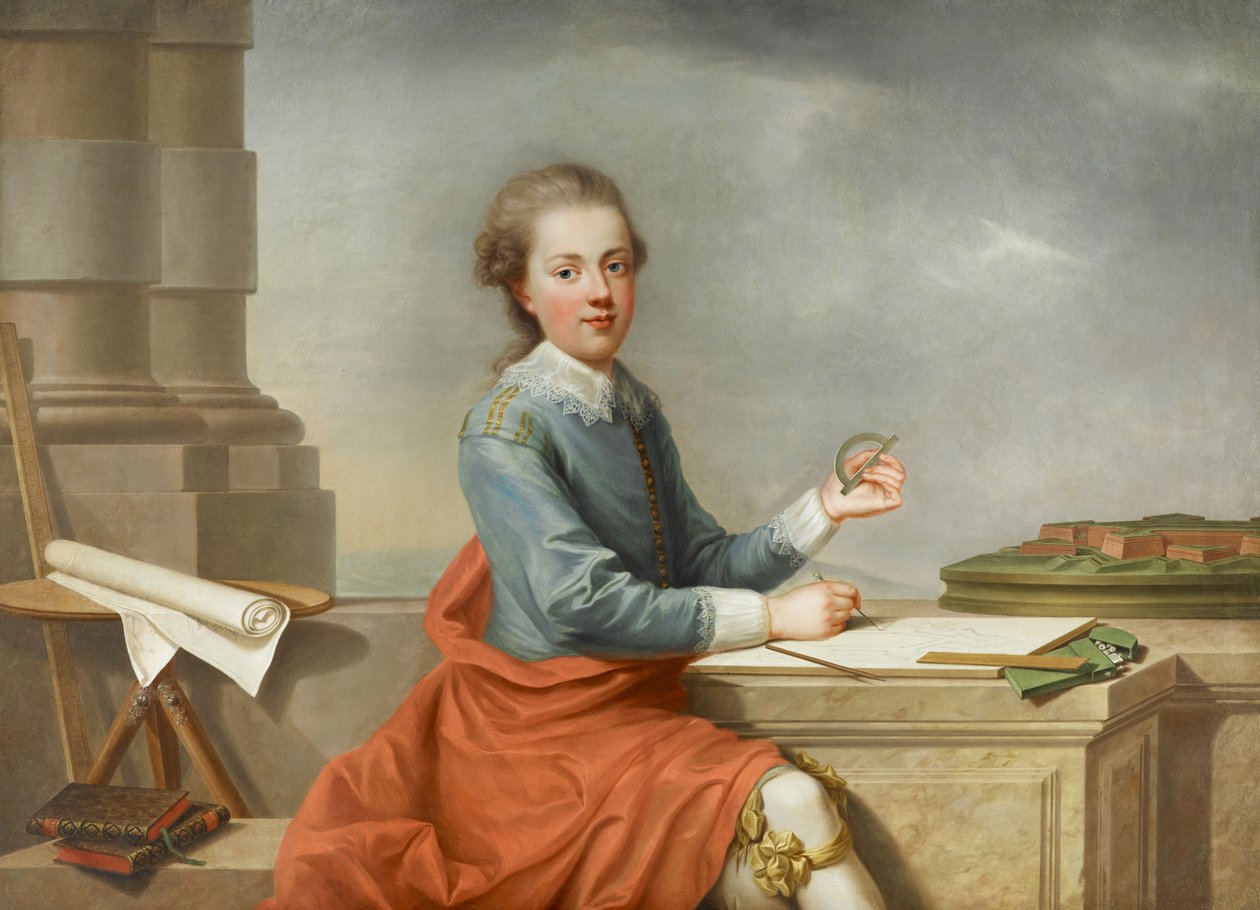 Prins Philipp Josef av Liechtenstein (1762-1802) av August Friedrich Oelenhainz