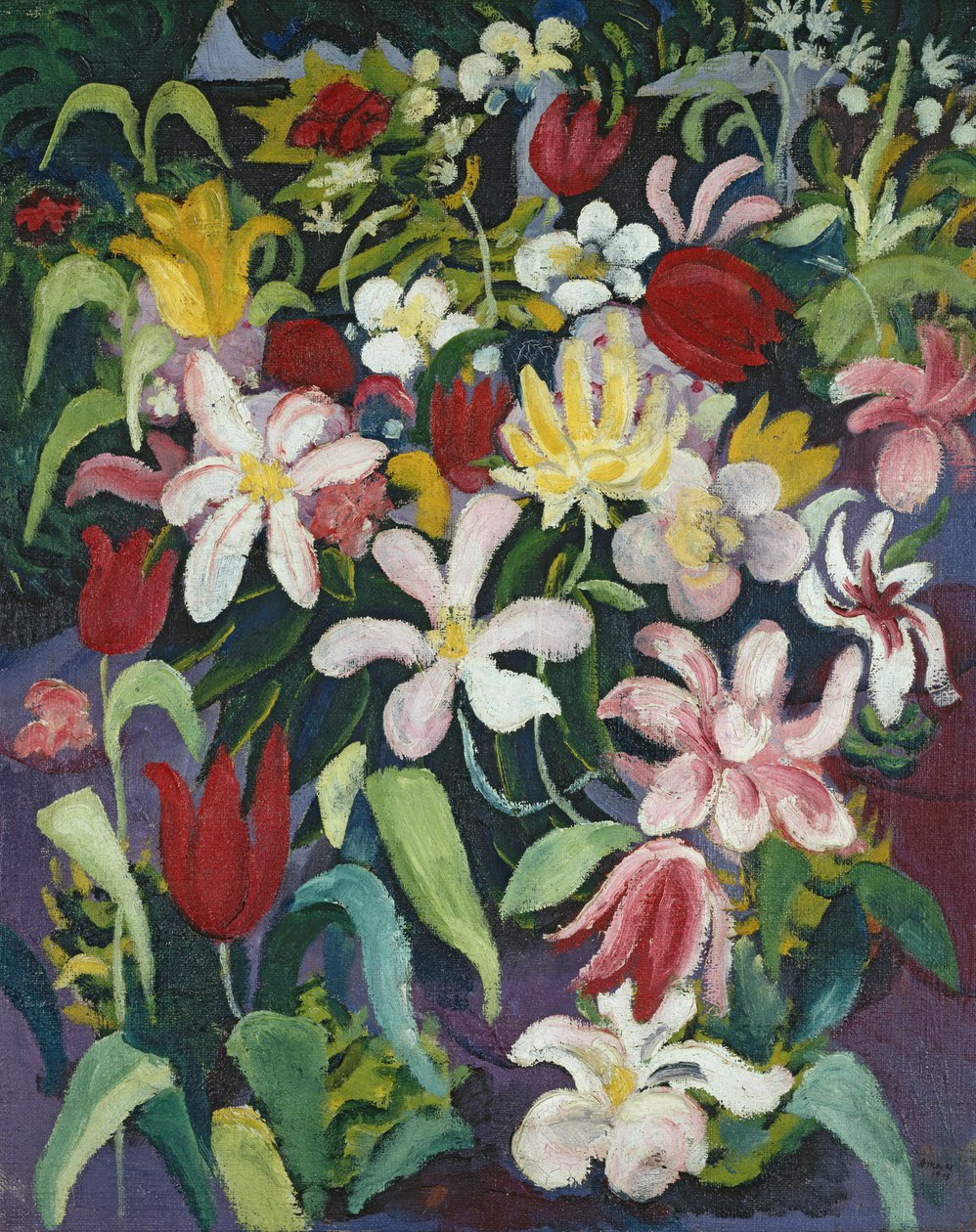 Blommamatta av August Macke
