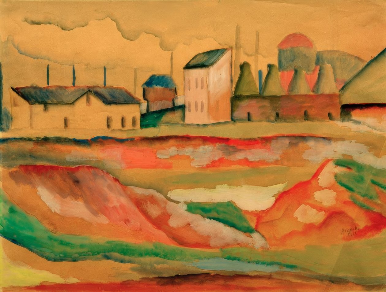 Fabrik av August Macke