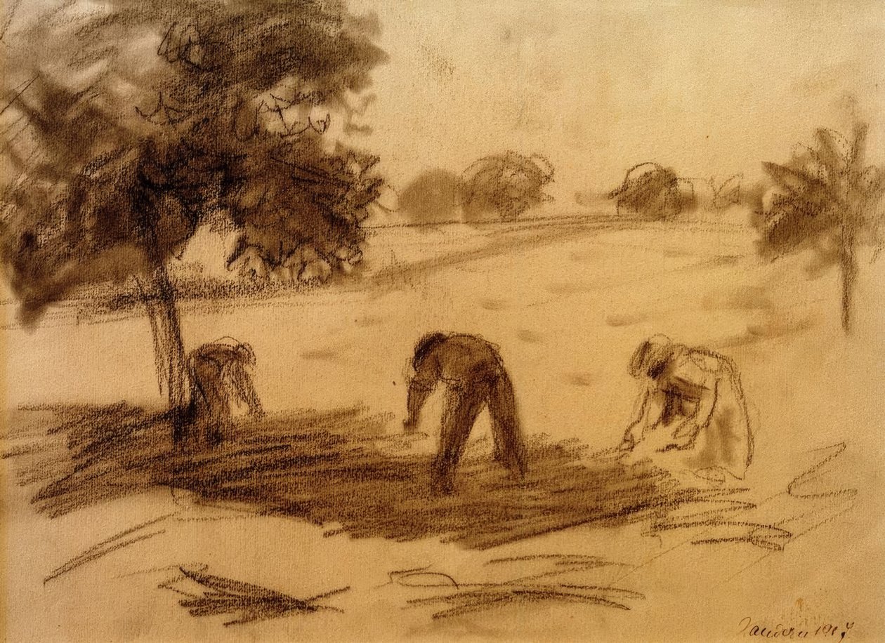 Fältarbete av August Macke