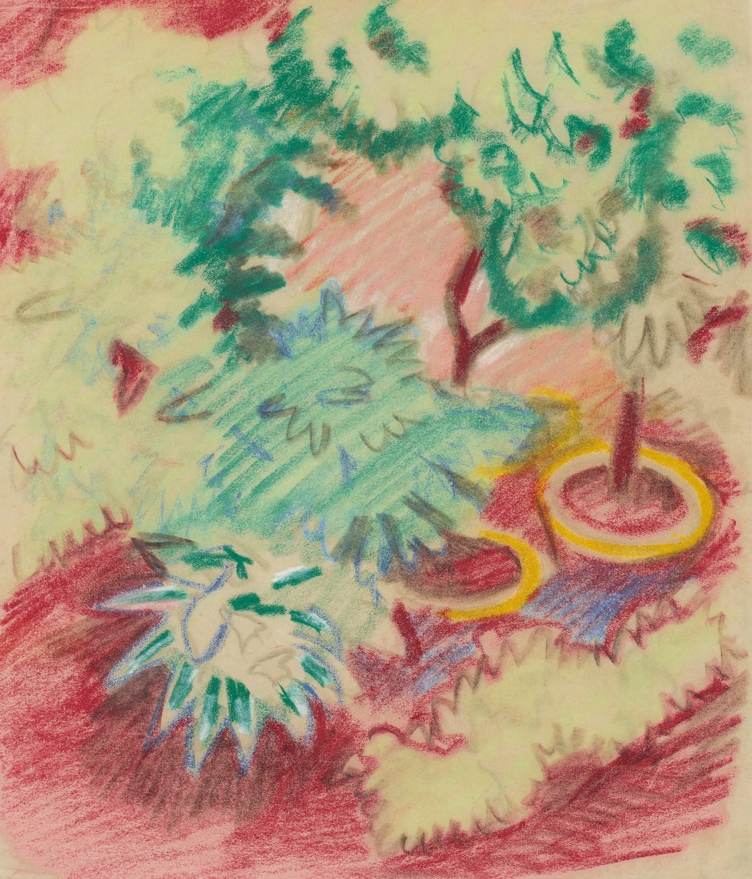 Blomkrukor. av August Macke