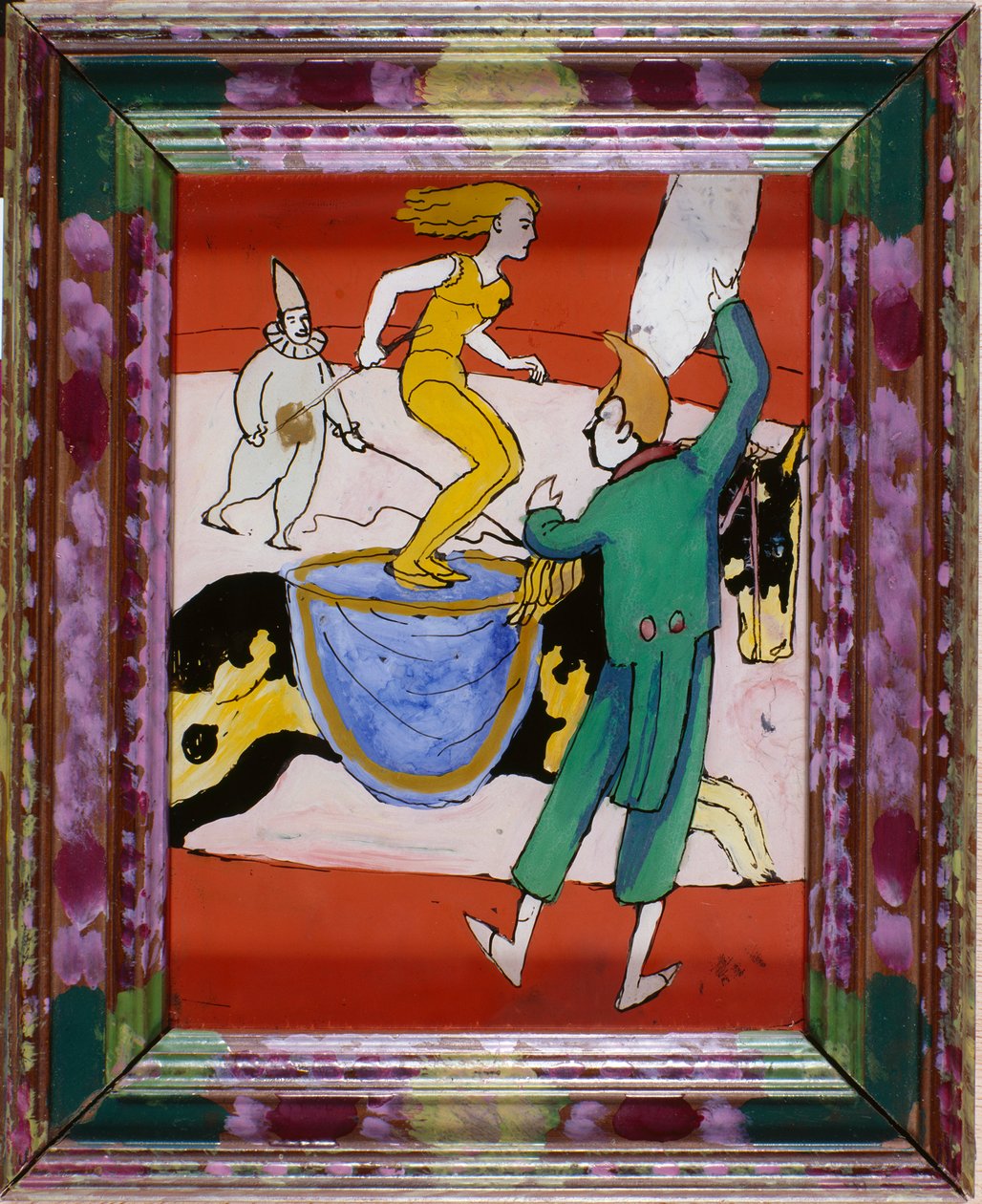 På cirkus av August Macke