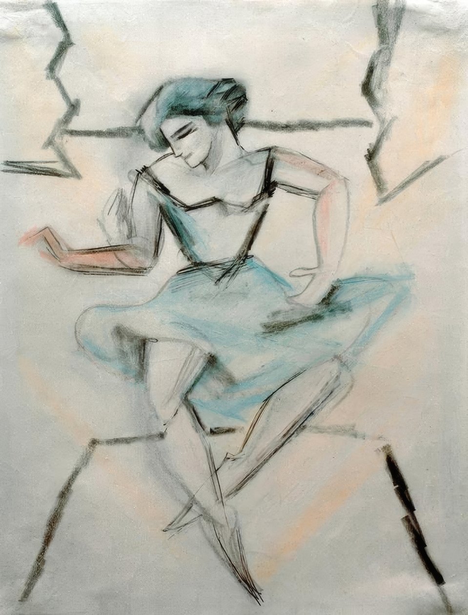 dansare av August Macke