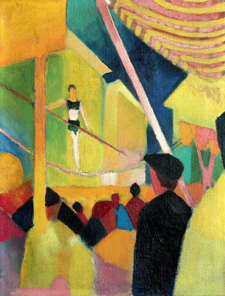 Spännrullator, ca. 1913 av August Macke