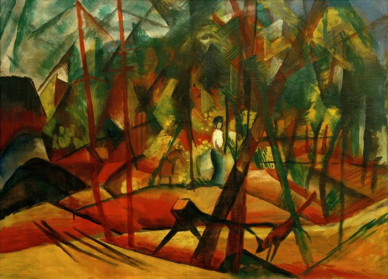 Skogsvandring av August Macke