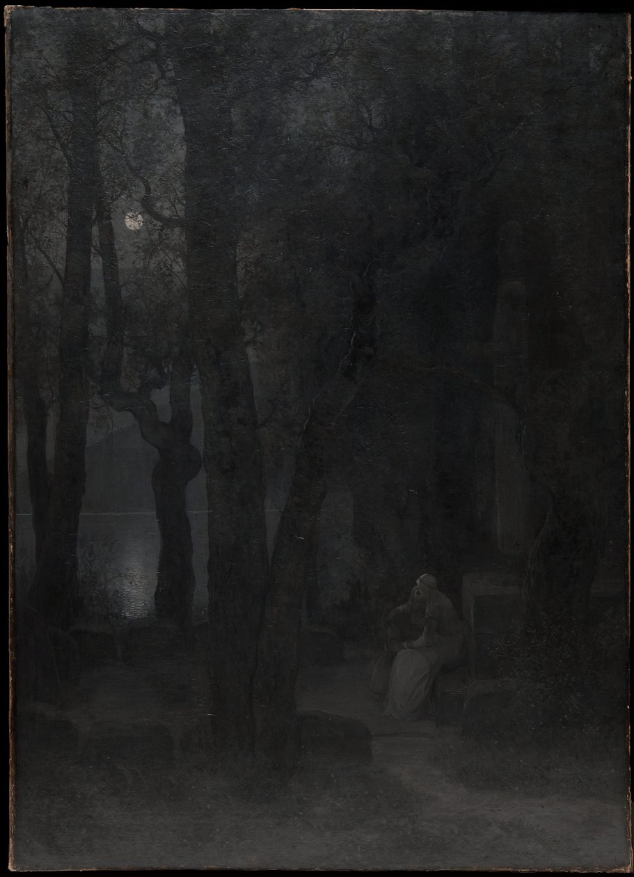 Frithiofs lycka (ur Frithiofs saga) av August Malmström