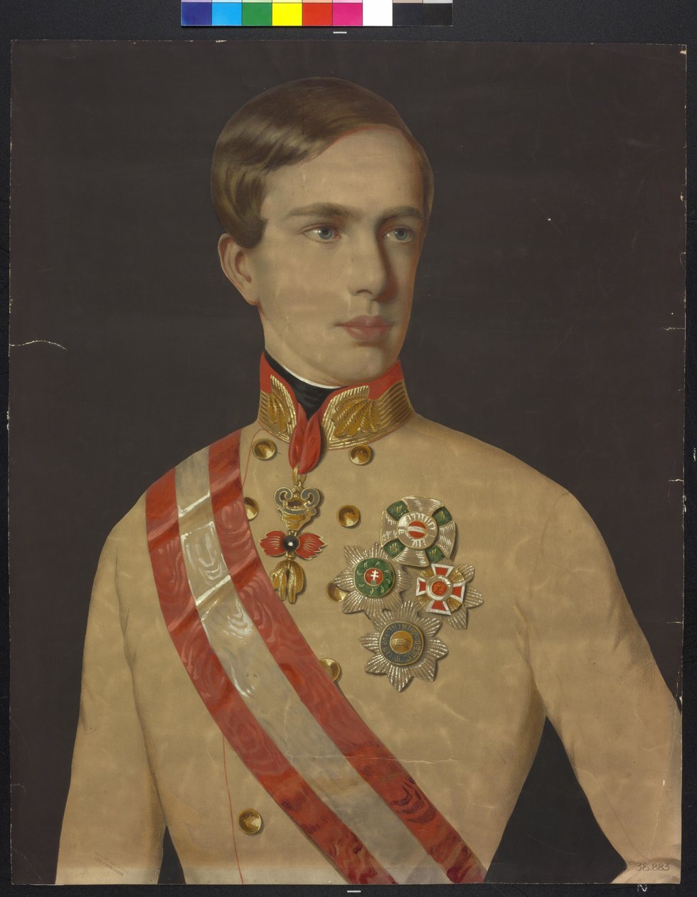 Kejsare av Österrike Franz Joseph I av August Prinzhofer