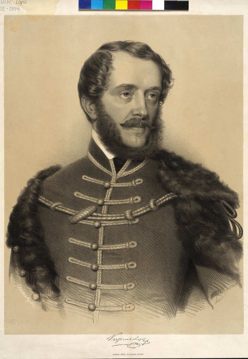 Lajos von Kossuth av August Prinzhofer