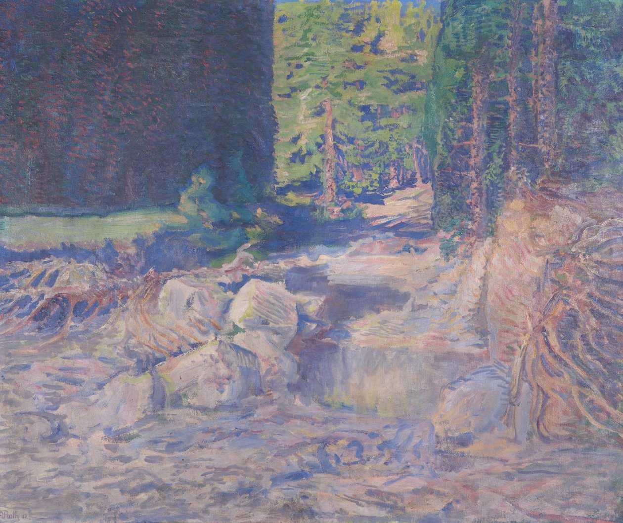 Vilande torrent av August Roth