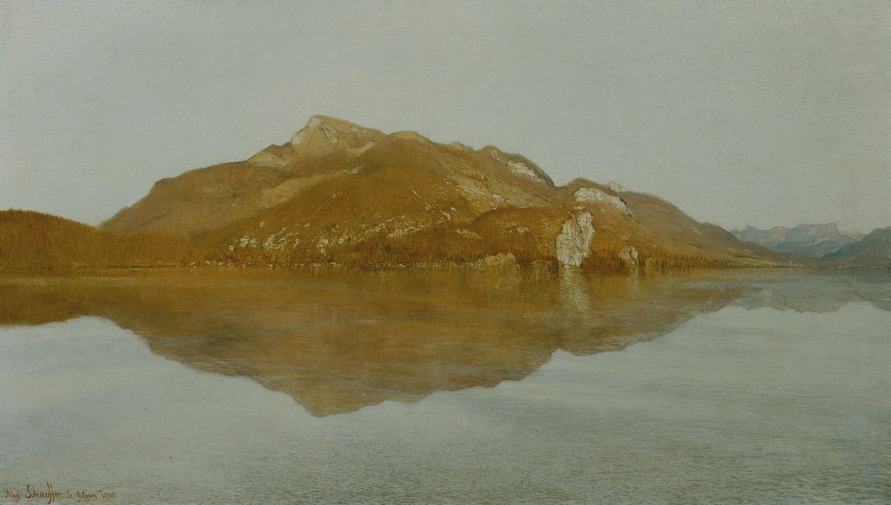 Saint Gilgen av August Schaeffer von Wienwald