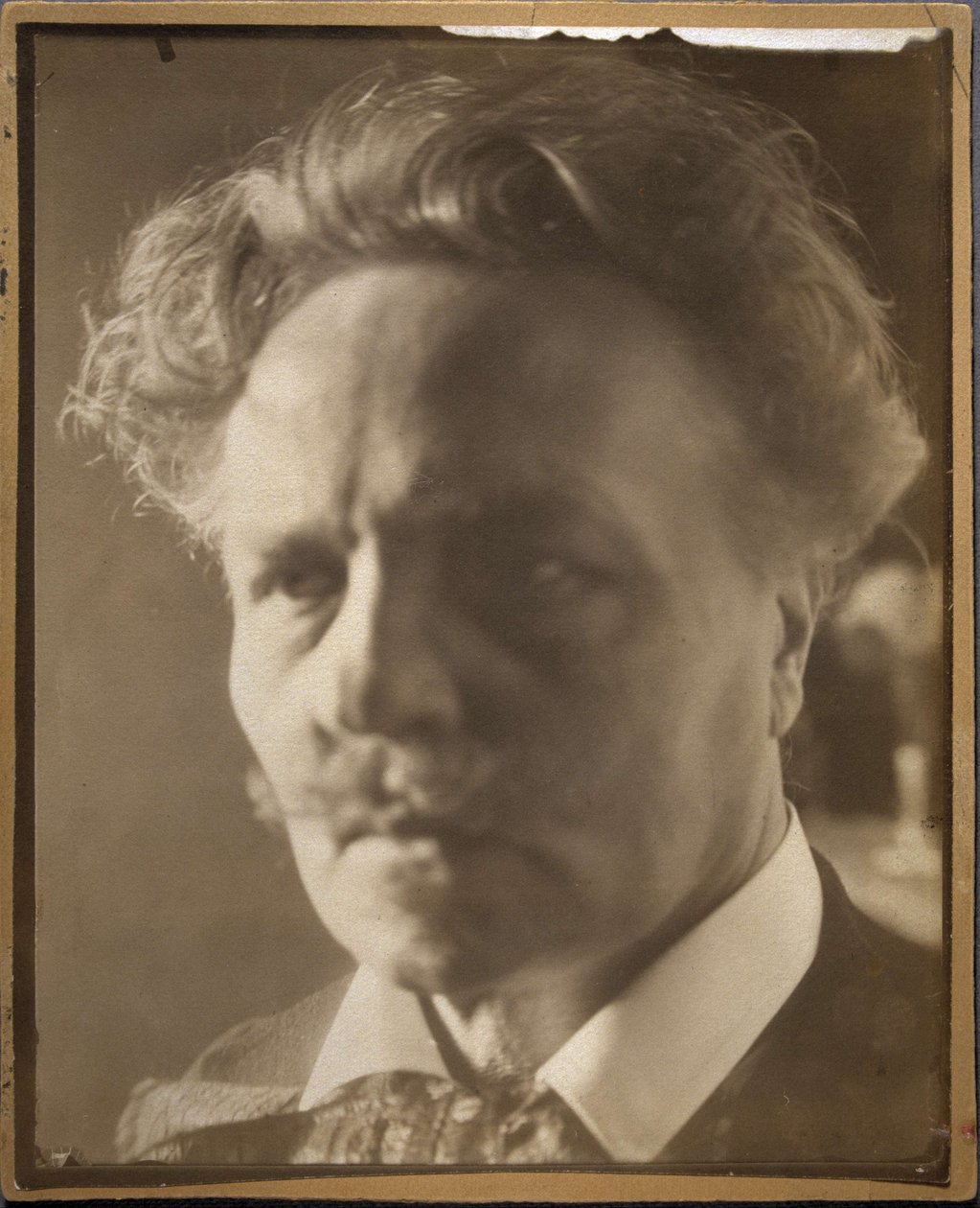 Självporträtt av August Strindberg av August Strindberg