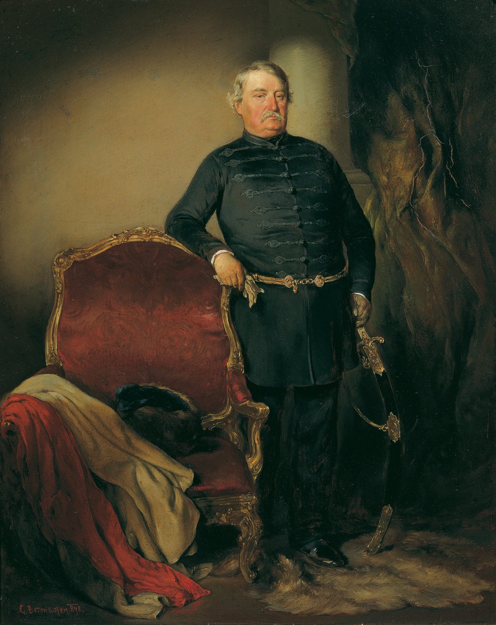Franz Imrédy, adelsman av Omorovicze av August von Pettenkofen