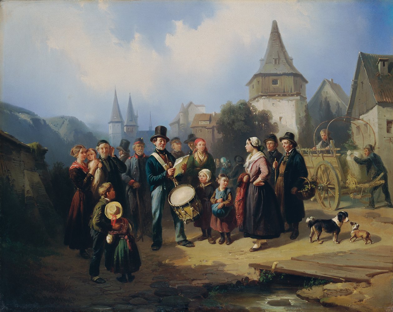 Byns trummis av August von Rentzell