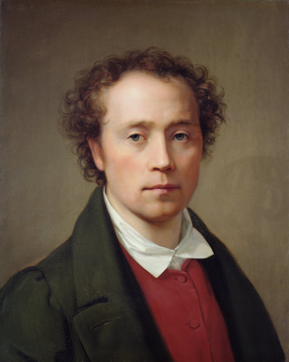 Självporträtt, 1819 av August von der Embde