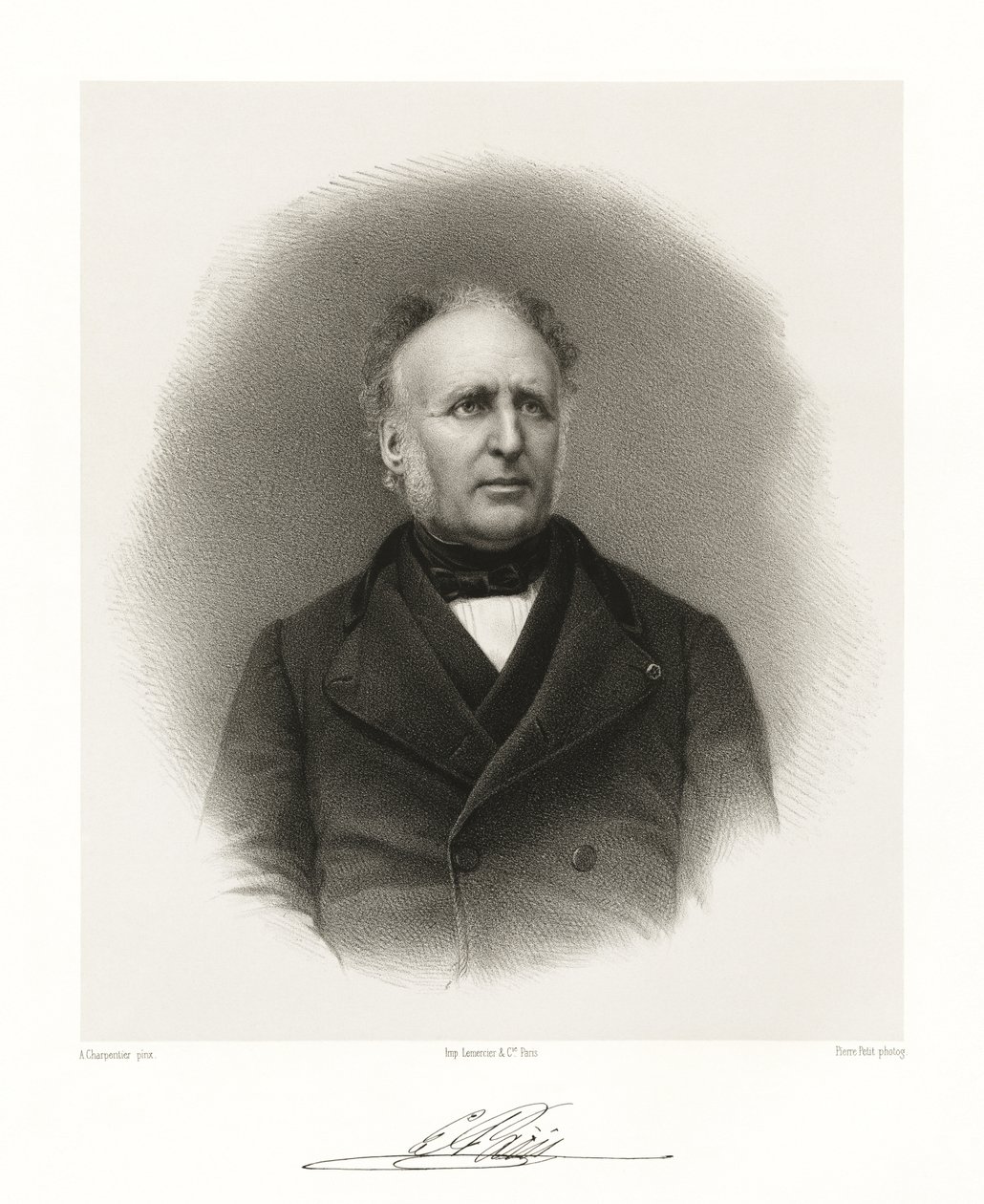 François Edmond Pâris av Auguste Charpentier