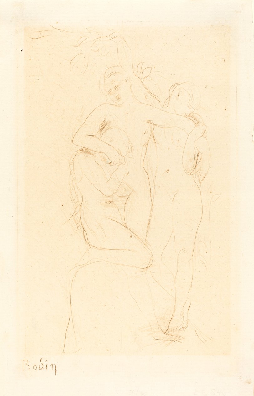 Ames du Purgatoire av Auguste Rodin