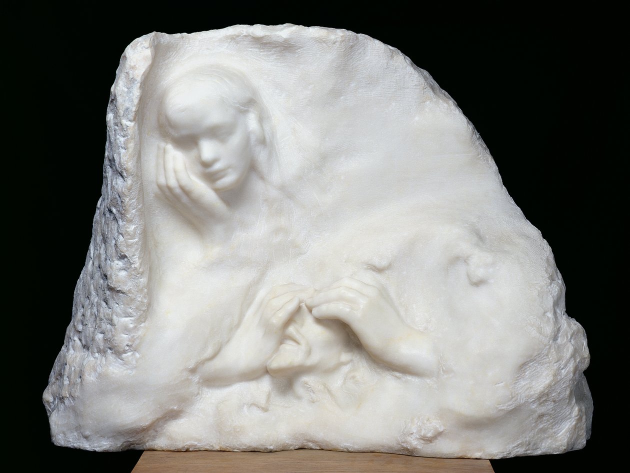 Last Vision, eller Morgonens stjärna, 1903 (marmor) av Auguste Rodin