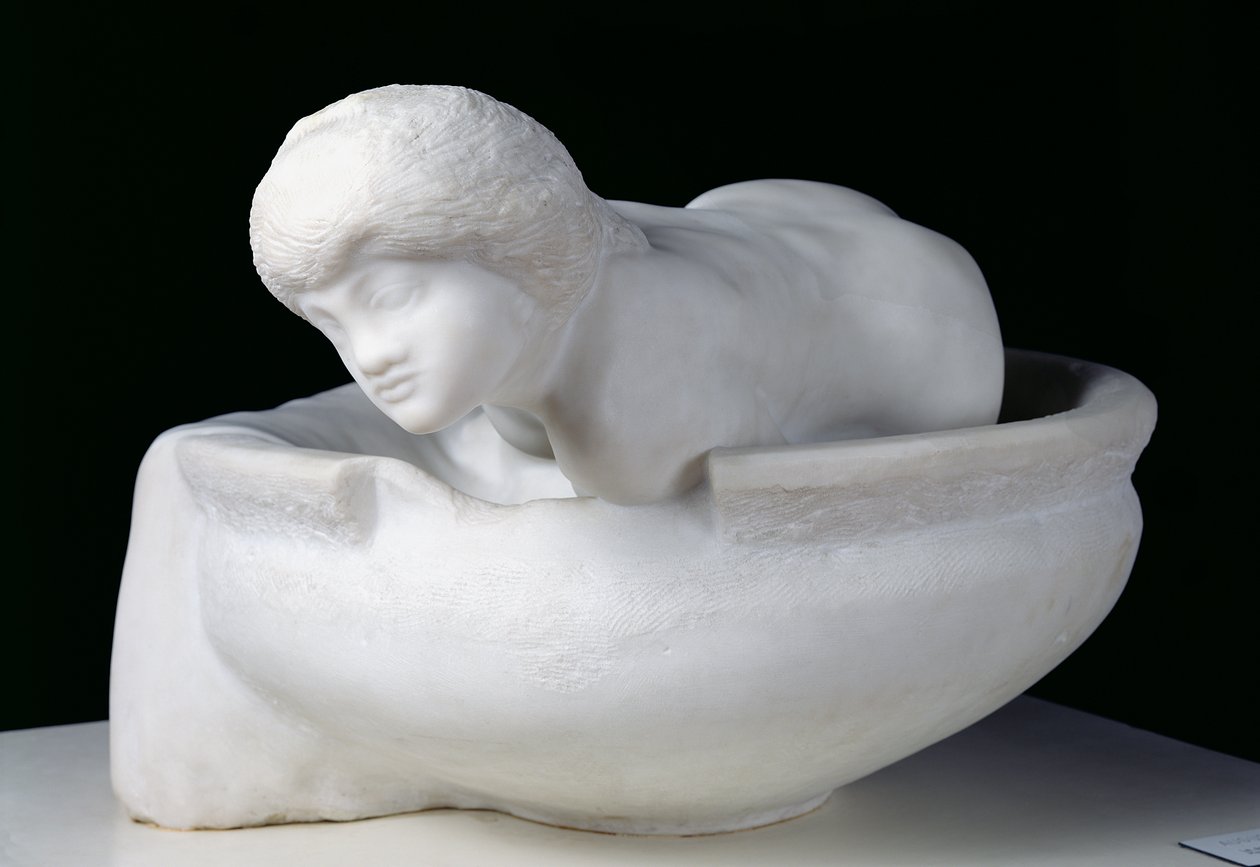 Little Fairy of the Water, eller The Spirit of the Spring, 1903 (marmor) av Auguste Rodin