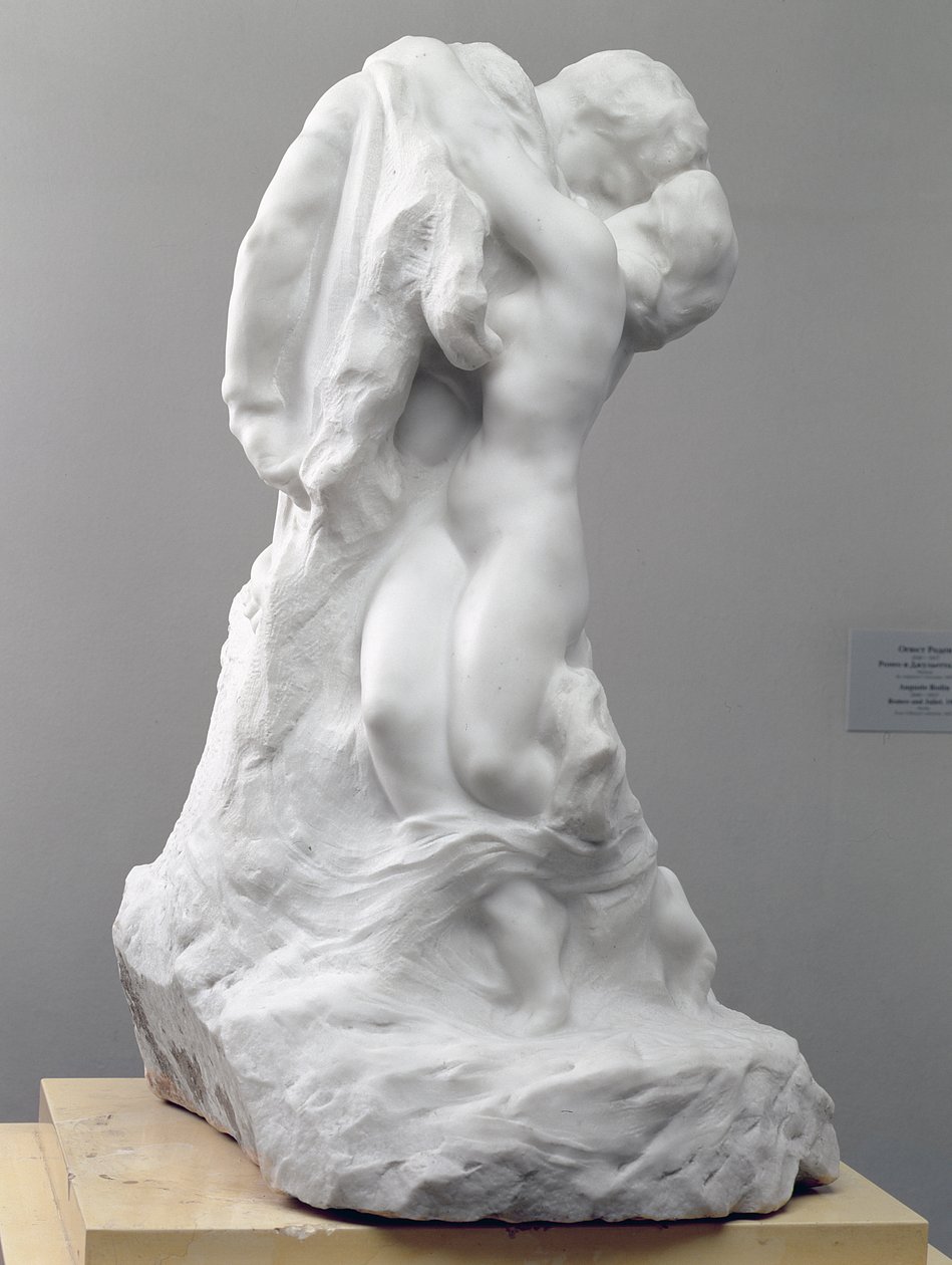 Romeo och Julia, 1905 (marmor) (se 195199) av Auguste Rodin