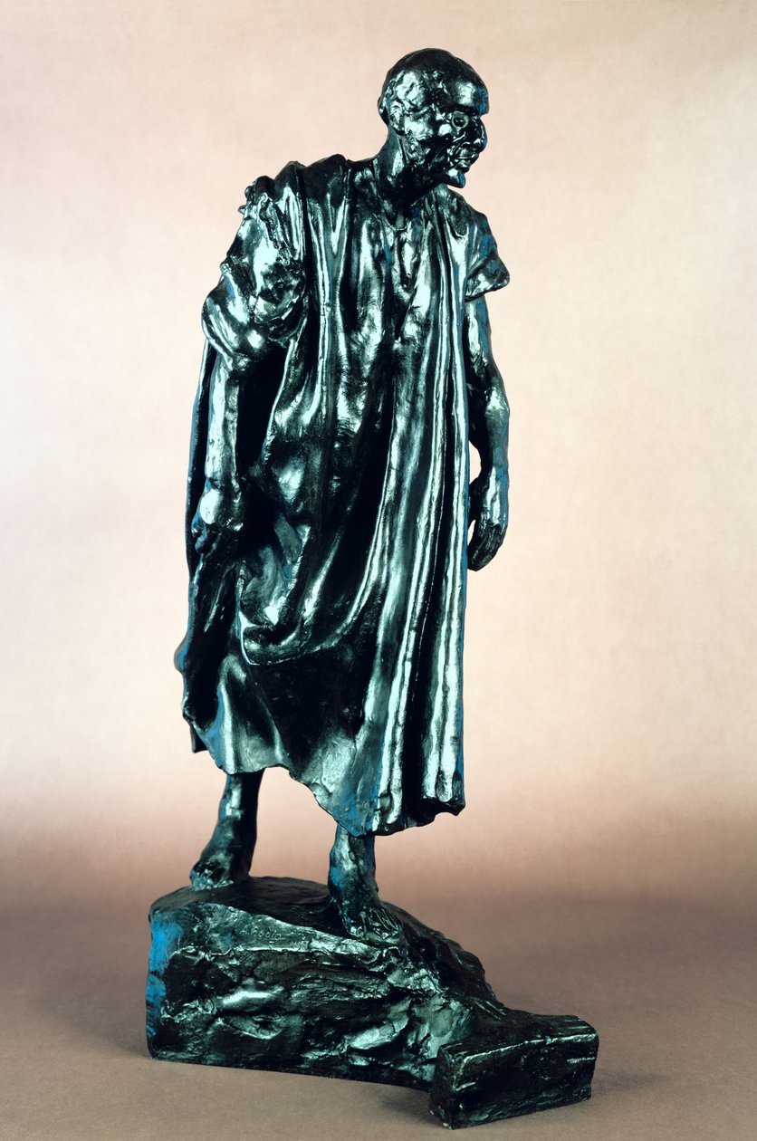 Studie för Jacques de Wissant, från Calais borgare, ca 1905-10 (brons) av Auguste Rodin