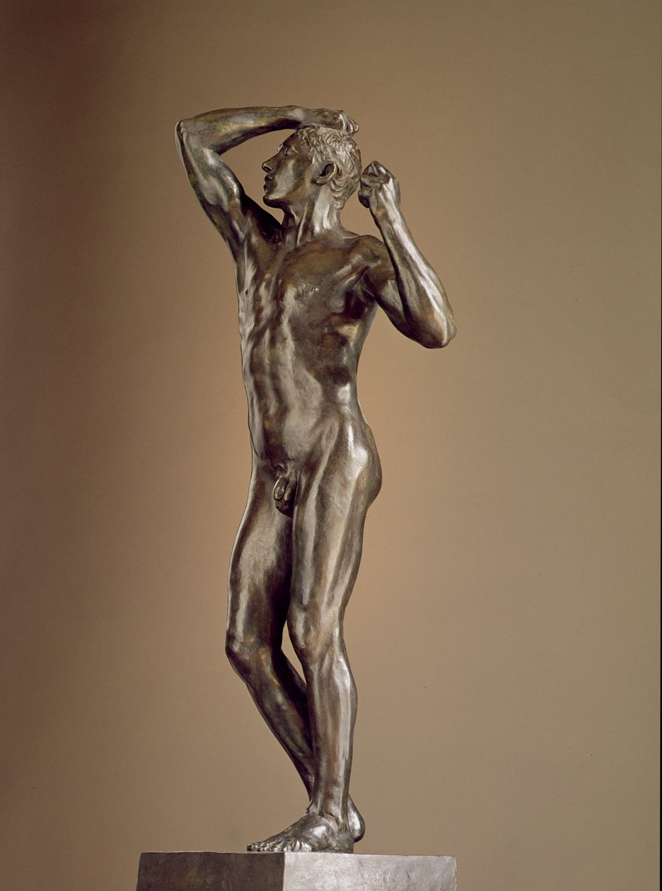 Bronsåldern, 1876-77 (brons) av Auguste Rodin