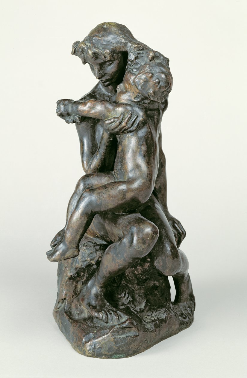 Brodern och systern, ca 1890 (brons) av Auguste Rodin